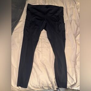 Lululemon Black Leggings (Size —14)